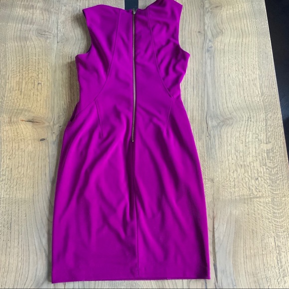 Host pick 🎉NWOT! Maggy London magenta dress - Picture 5 of 5